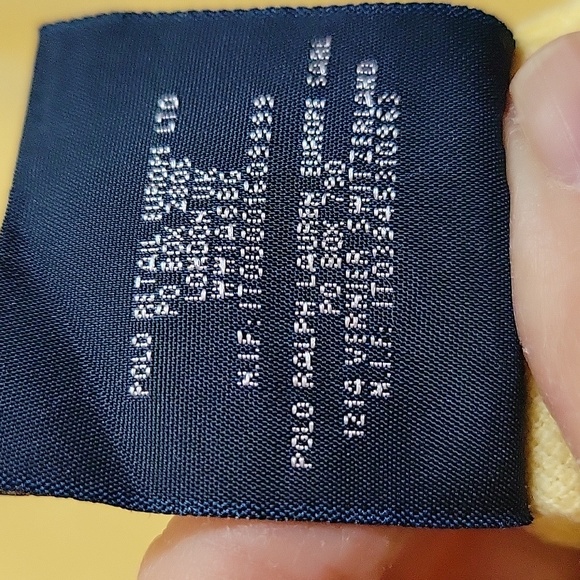RALPH LAUREN POLO YELLOW - Picture 6 of 7
